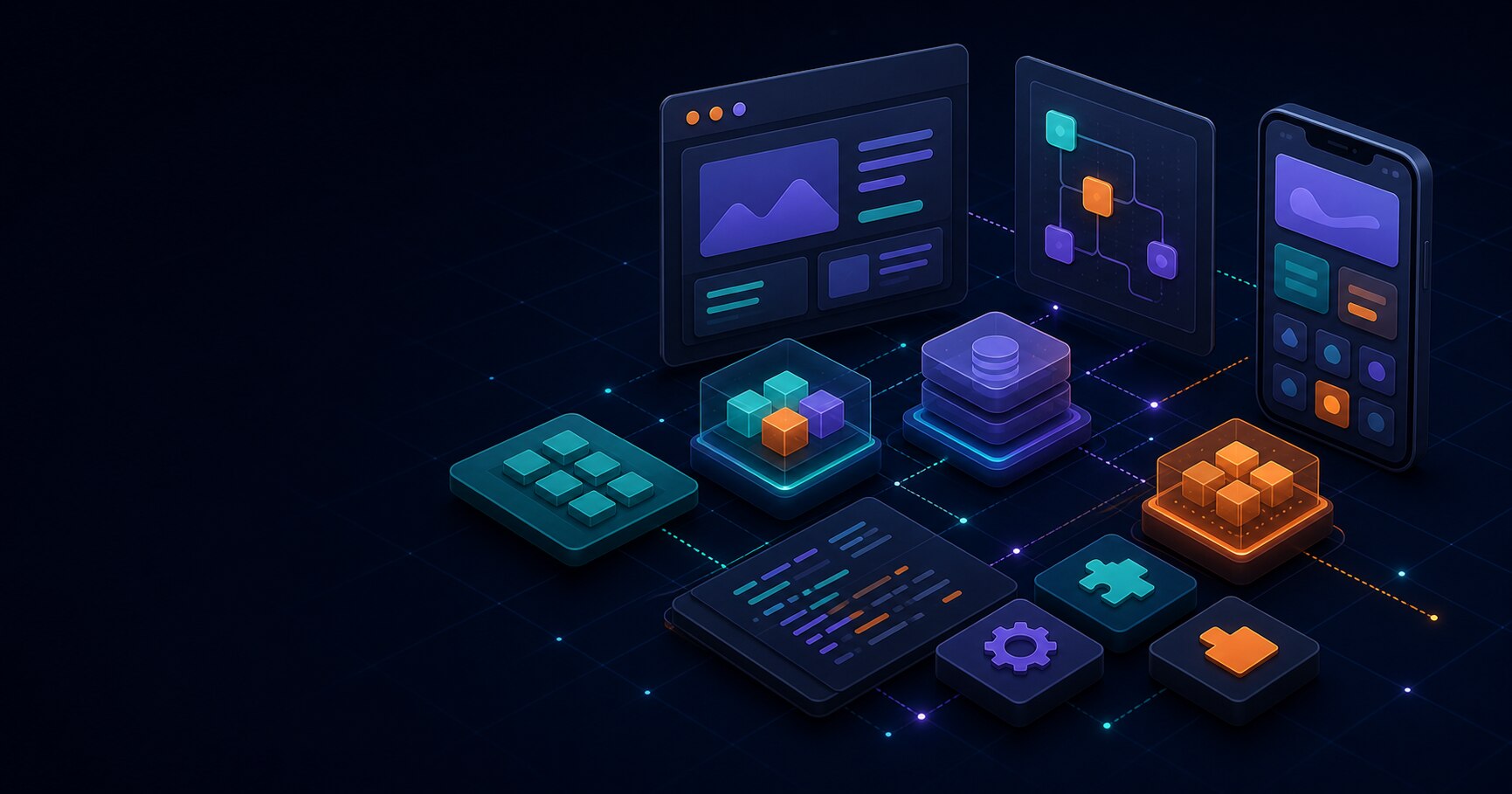 Abstract comparison of AI app-building tools
